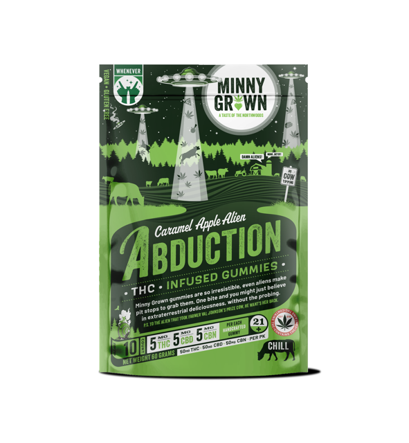 Caramel Apple Alien Abduction Gummies