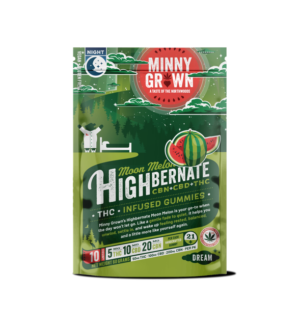 Highbernate Moon Melon Gummies