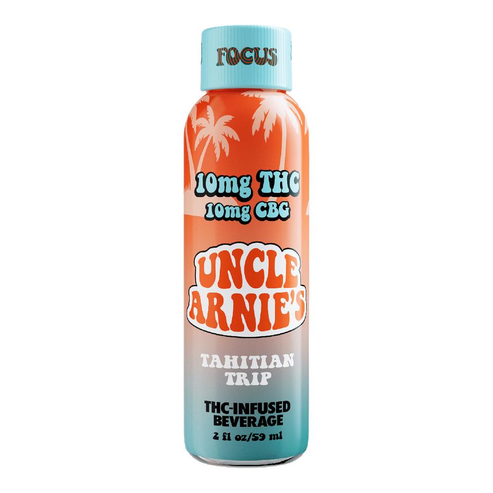 Uncle Arnie's Tahitian Trip 10mg THC + 10mg CBG 2 fl oz shot