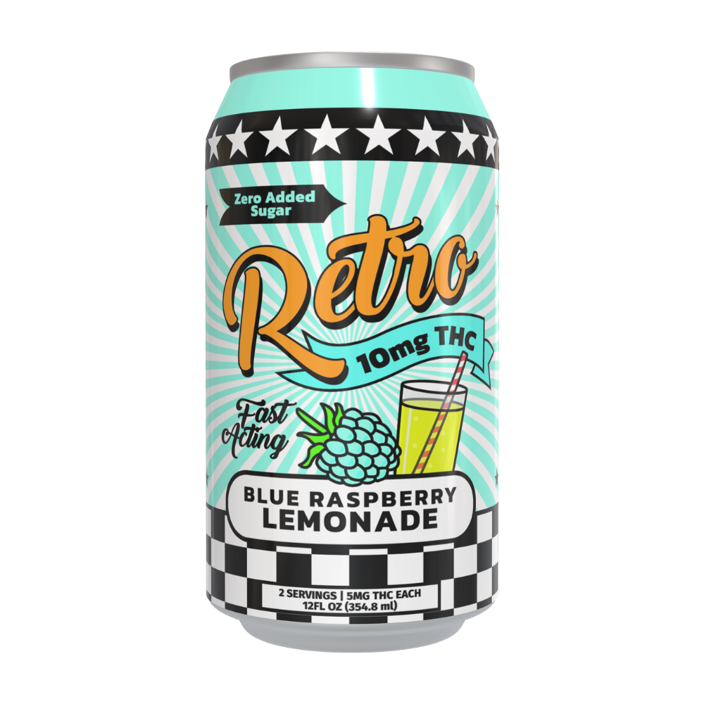 Retro Bakery Blue Raspberry Lemonade THC Drink Minnesota