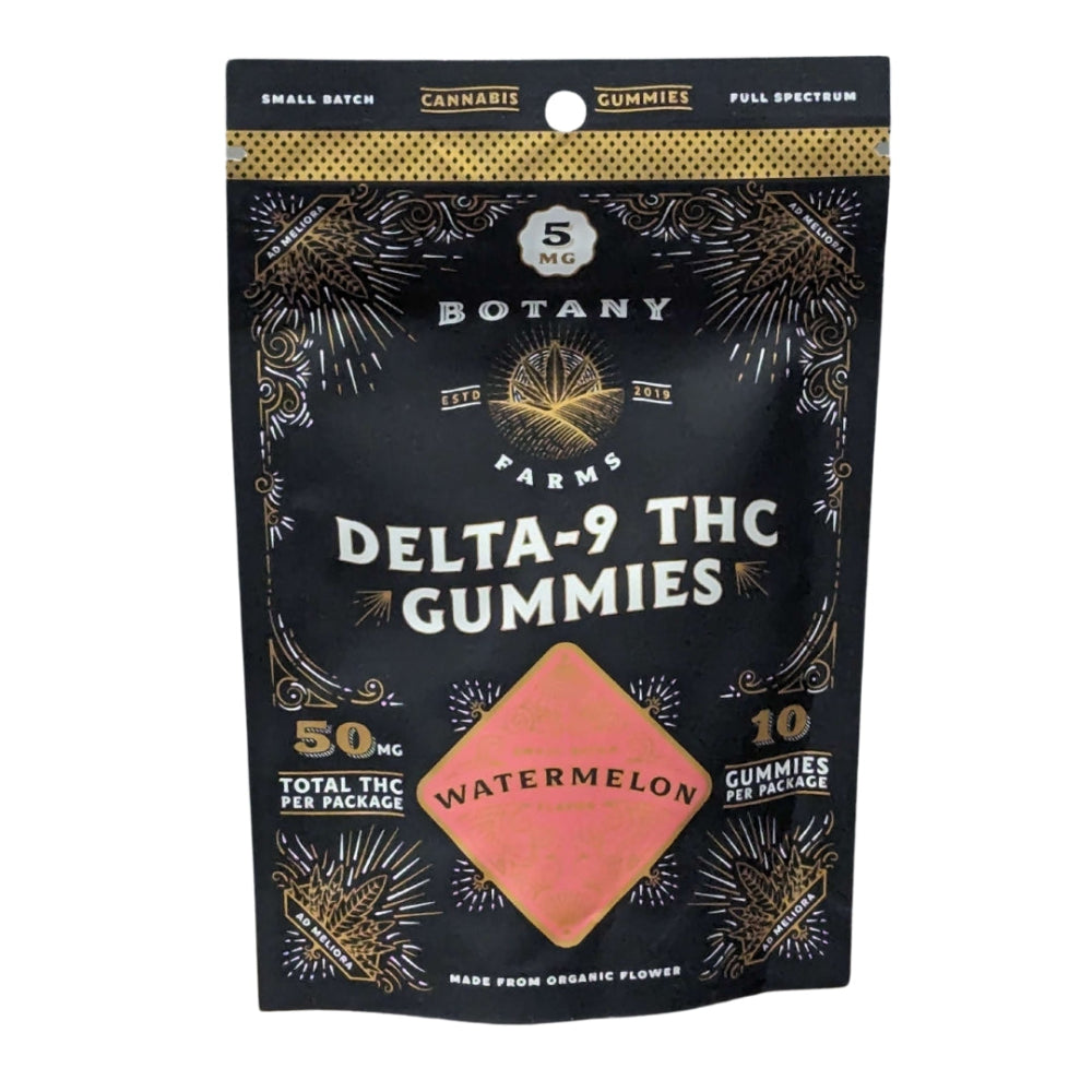 Botany Farms Watermelon Vegan Gummies - 1:1 THC:CBD THC CBD Gummy Minnesota