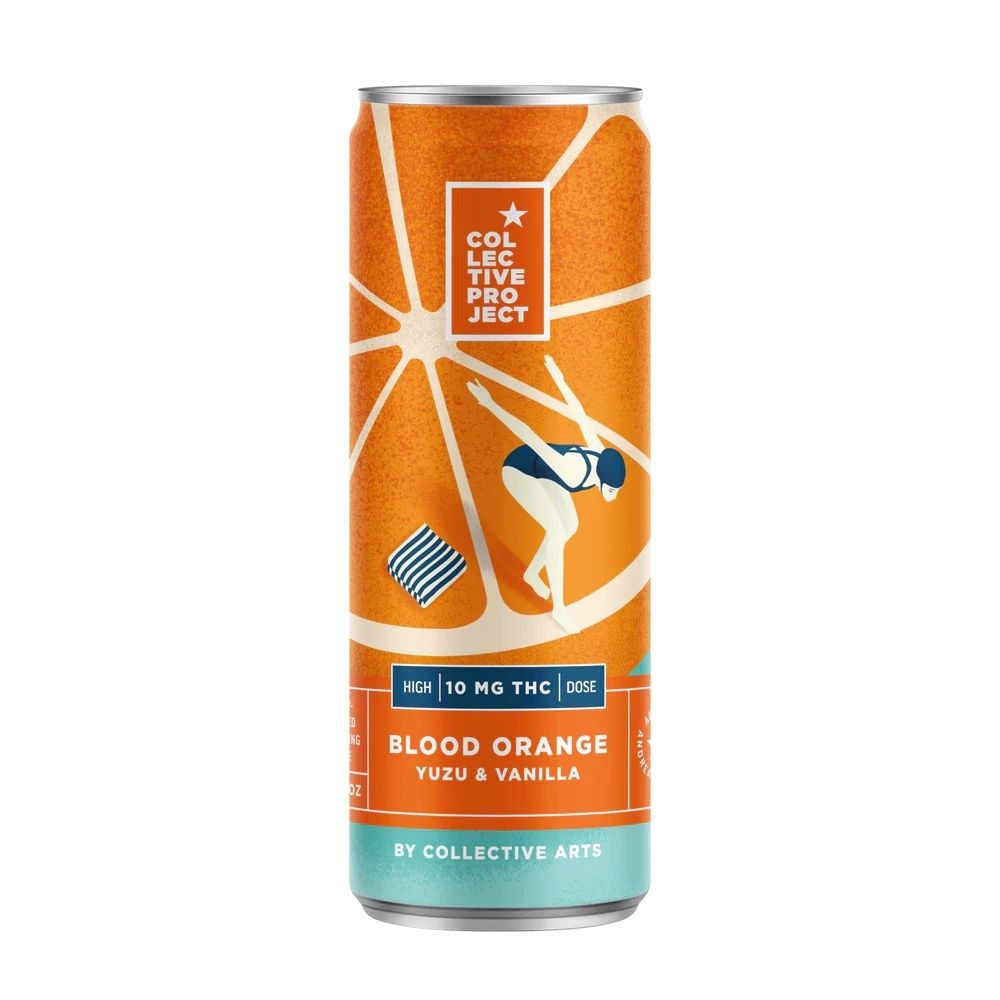 Collective Project Blood Orange, Yuzu & Vanilla Sparkling Juice THC Drink Minnesota
