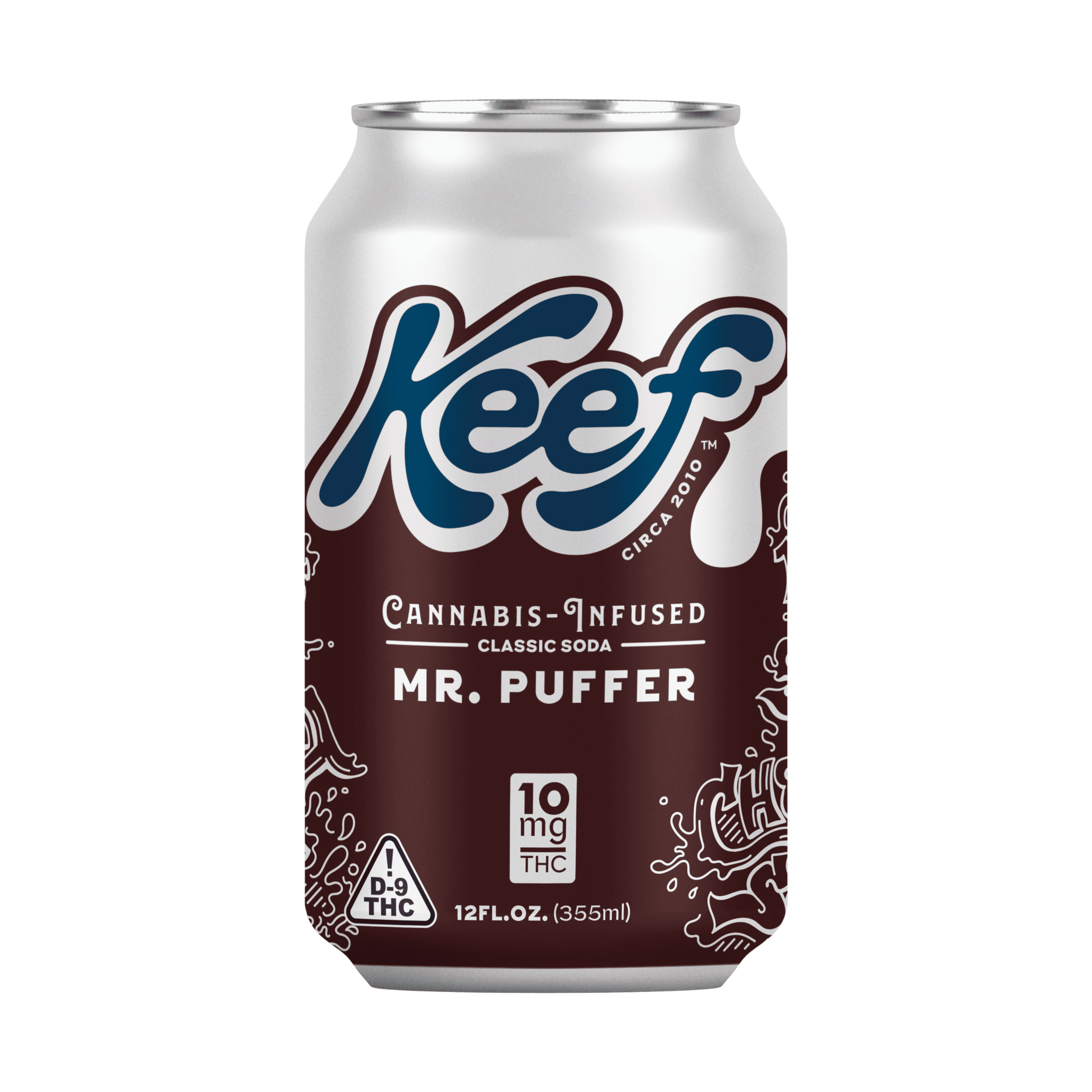 Keef Mr. Puffer Classic Soda 10mg THC can