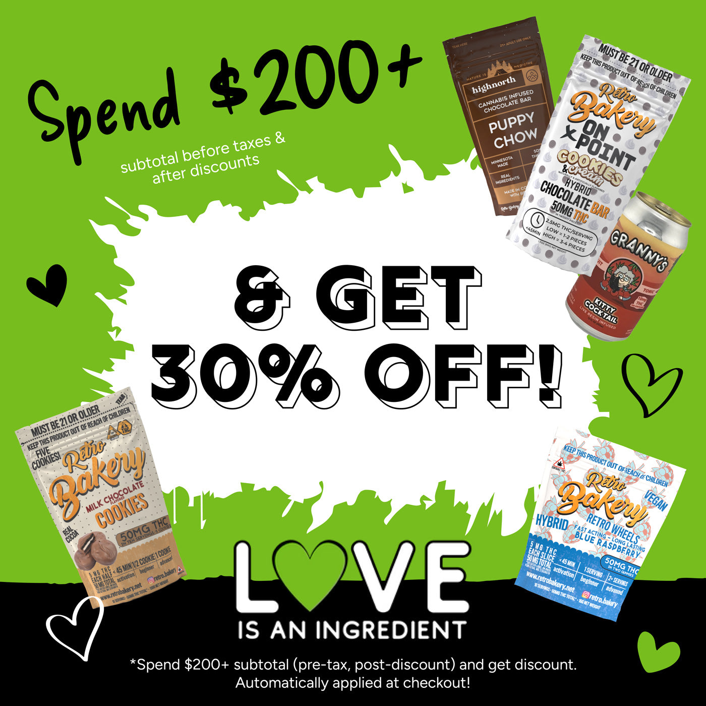 THC Edible Deals & Promotions | Love Is An Ingredient MN