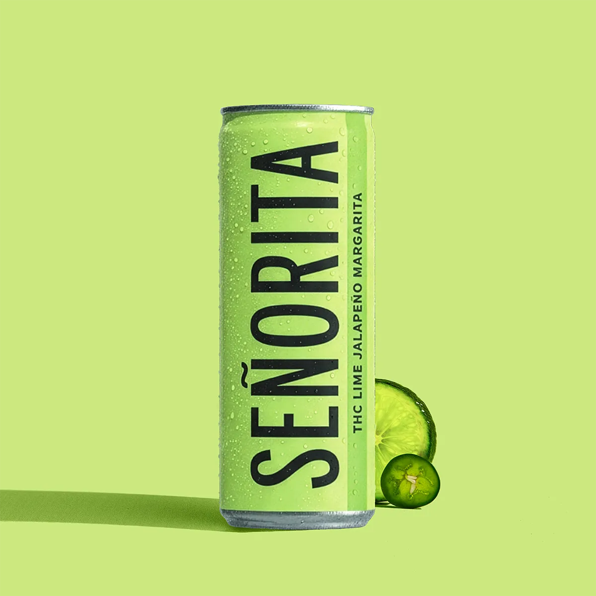 Señorita THC Lime Jalapeño Margarita 10mg can