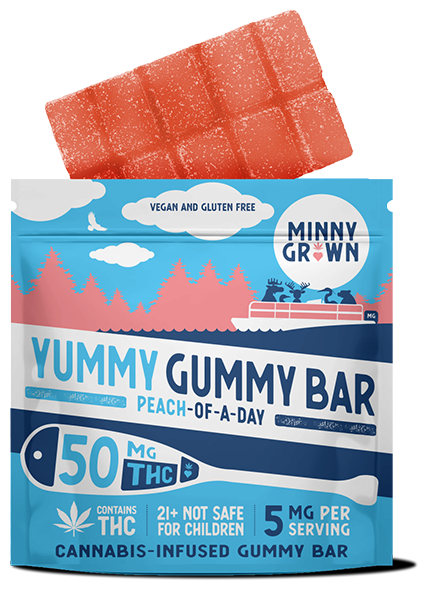Peach Yummy Gummy Bar