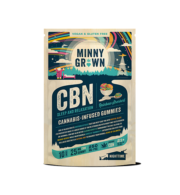 Rainbow Sherbet CBN Gummies
