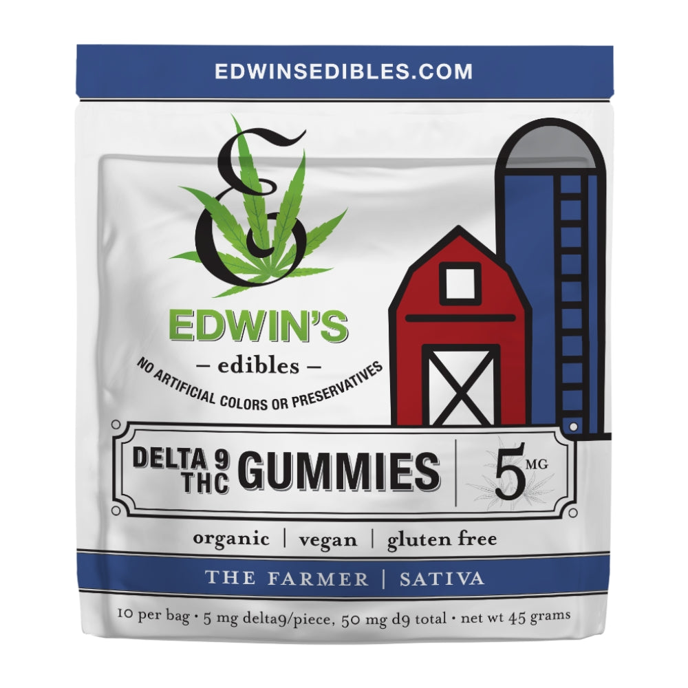 Edwin's Edibles The Farmer Vegan Gummies THC Gummy Minnesota