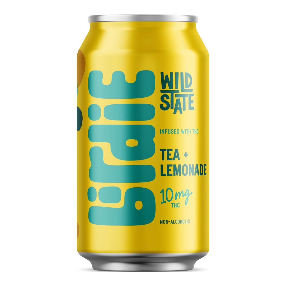 Birdie Tea + Lemonade 10mg THC sparkling drink 12oz can