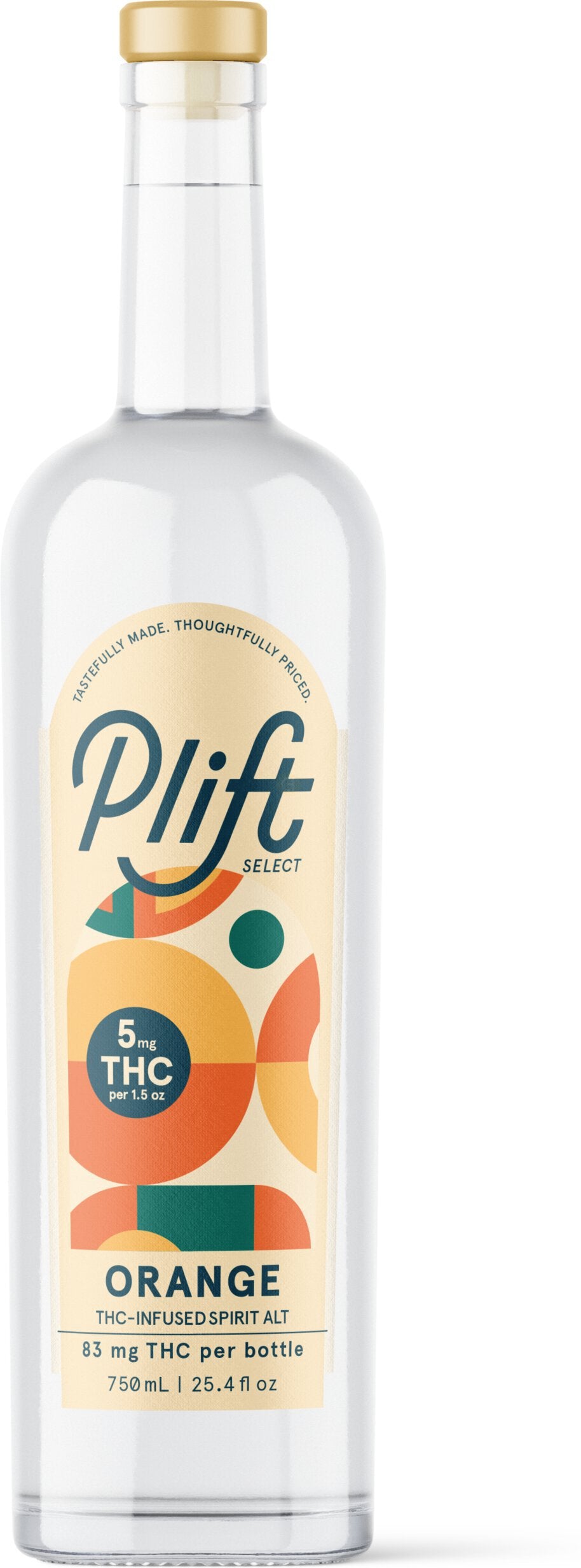 Plift Select Orange 83mg THC 750ml bottle