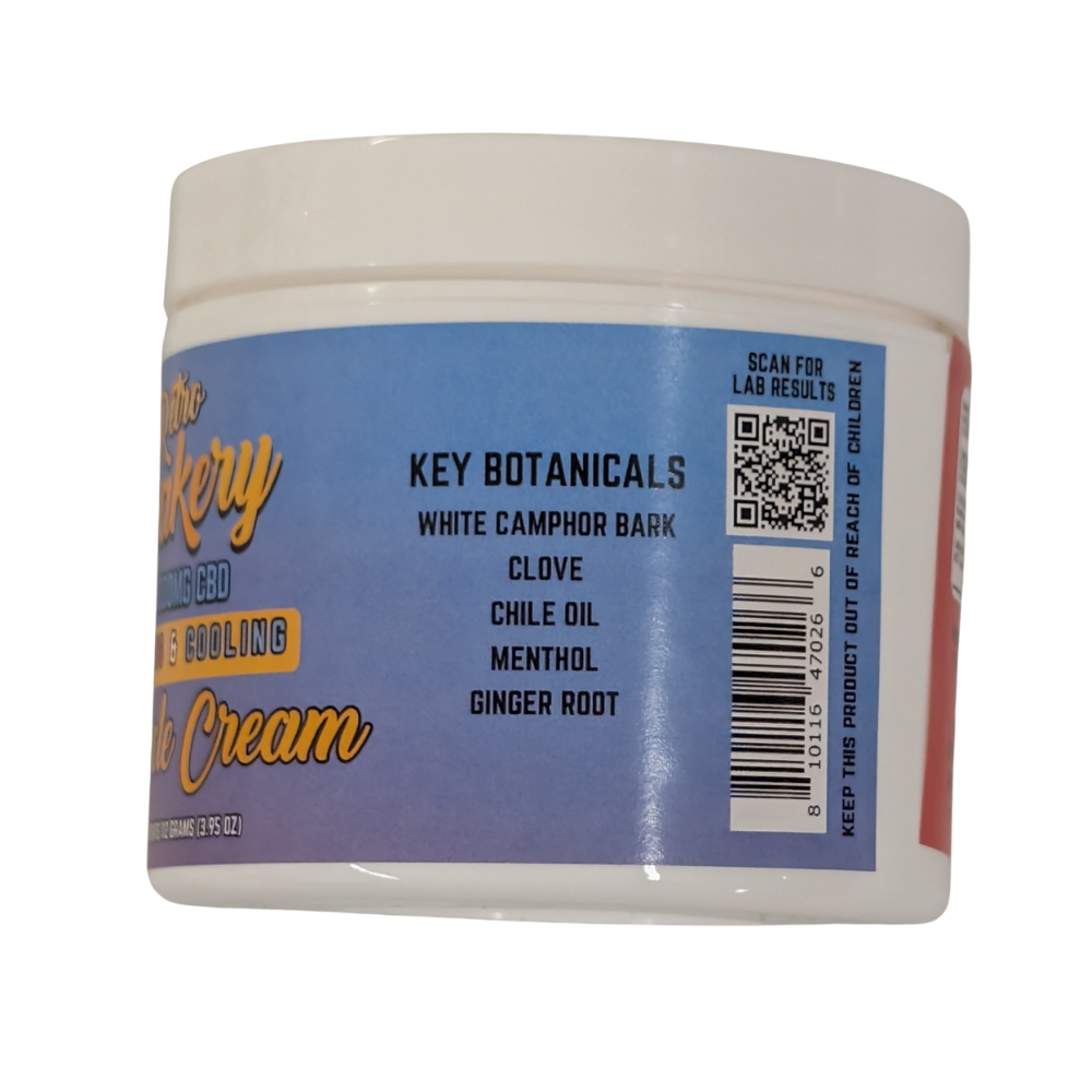 CBD Muscle Cream - Warming and Cooling